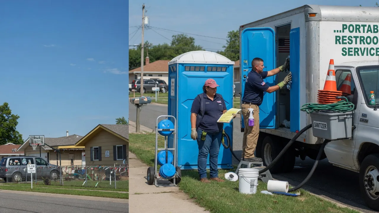 Portable Toilet Rental in Achille, OK near me